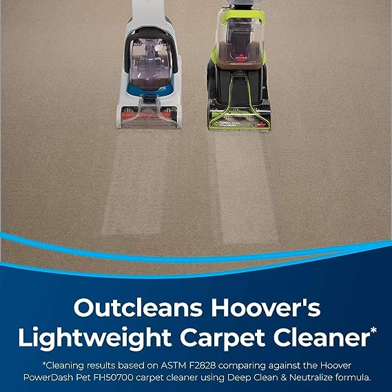 Bissell TurboClean PowerBrush Pet Carpet Cleaner, 2987,Green/ Black large
